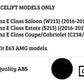 Mercedes E Class W213 Panamericana GT Grill 2016-2019 Gloss Black