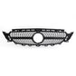 Mercedes E Class W213 C238 Front Diamond Grill 2016-2019 Gloss Black