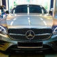 Mercedes E Class W213 C238 Front Diamond Grill 2016-2019 Gloss Black