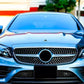 Mercedes E Class W213 C238 Front Diamond Grill 2016-2019 Gloss Black