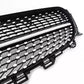 Mercedes E Class W213 C238 Front Diamond Grill 2016-2019 Gloss Black