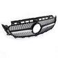 Mercedes E Class W213 C238 Front Diamond Grill 2016-2019 Gloss Black