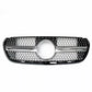 Mercedes X Class BR470 W470 Front Diamond Grill 2015-2019 Gloss Black