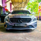 Mercedes CLA W117 Panamericana GT GTR Grill 2013-2019 Gloss Black