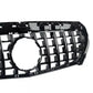 Mercedes CLA W117 Panamericana GT GTR Grill 2013-2019 Gloss Black