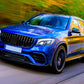 Mercedes GLC W253 Panamericana GT GTR Grill 2015-2019 Gloss Black