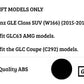 Mercedes GLE W166 Panamericana GT GTR Grill 2015-2019 Gloss Black