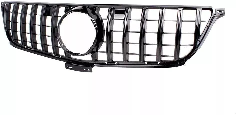 Mercedes GLE W166 Panamericana GT GTR Grill 2015-2019 Gloss Black