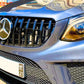 Mercedes GLE W166 Panamericana GT GTR Grill 2015-2019 Gloss Black