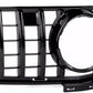 Mercedes GLE W166 Panamericana GT GTR Grill 2015-2019 Gloss Black
