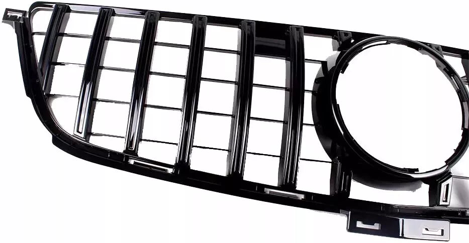 Mercedes GLE W166 Panamericana GT GTR Grill 2015-2019 Gloss Black