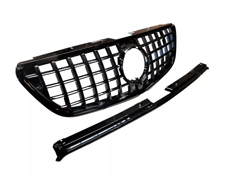 Mercedes Vito W447 Panamericana GT GTR Grill 2014-2019 Gloss Black
