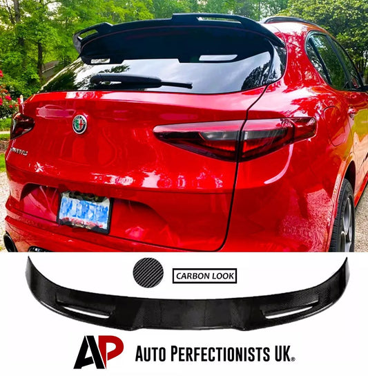 Alfa Romeo Stelvio Rear Roof Spoiler Wing 2017-2024 Carbon Fibre