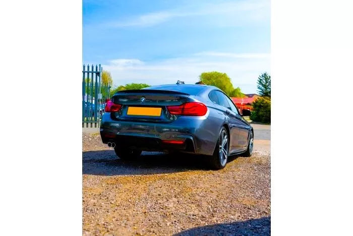 BMW 4 Series Gran Coupe F36 Rear Boot Spoiler 13-20 ABS Gloss Black