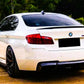 BMW 5 Series F10 M5 Rear Boot Spoiler P Style 2010-17 ABS Gloss Black