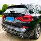 BMW X3 G01 X3M F97 Rear Mid Boot Spoiler 2017-2024 ABS Gloss Black