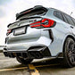 BMW X3 G01 X3M F97 Rear Mid Boot Spoiler 2017-2024 ABS Gloss Black