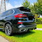 BMW X5 G05 X5M F95 Rear Mid Wing Spoiler 2018-2024 ABS Gloss Black