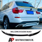 BMW X3 F25 Rear Mid Wing Boot Spoiler 2010-2017 ABS Gloss Black