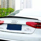 Audi A4 B8.5 Rear S4 Style Boot Spoiler Wing 2012-2016 ABS Gloss Black