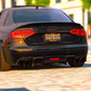 Audi A4 B8.5 Rear S4 Style Boot Spoiler Wing 2012-2016 ABS Gloss Black