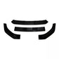 Audi Q7 S Line SQ7 Front Splitter Body Kit 2020-2024 ABS Gloss Black