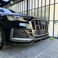 Audi Q7 S Line SQ7 Front Splitter Body Kit 2020-2024 ABS Gloss Black