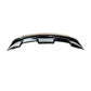 Ford Mustang GT500 Rear Spoiler with Gurney Flap 15-20 ABS Gloss Black