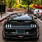 Ford Mustang GT500 Rear Spoiler with Gurney Flap 15-20 ABS Gloss Black