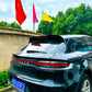 Porsche Macan Rear Mid Wing Boot Spoiler Kit 2019-2021 ABS Gloss Black