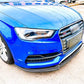 Audi A3 S3 8V Front Splitter Lip Body Kit 2014-2016 ABS Gloss Black