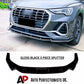 Audi Q3 SQ3 F3 Front Splitter Lip Kit 2018-2024 ABS Gloss Black