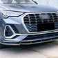 Audi Q3 SQ3 F3 Front Splitter Lip Kit 2018-2024 ABS Gloss Black