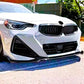 BMW 2 Series G42 G43 Front Splitter M Sport Kit ABS Gloss Black