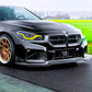 BMW M2 G87 Front Splitter M Perf Body Kit 2023-2024 ABS Gloss Black