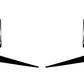 BMW M2 G87 Rear Corner Diffuser Vents Kit 2023-2024 ABS Gloss Black