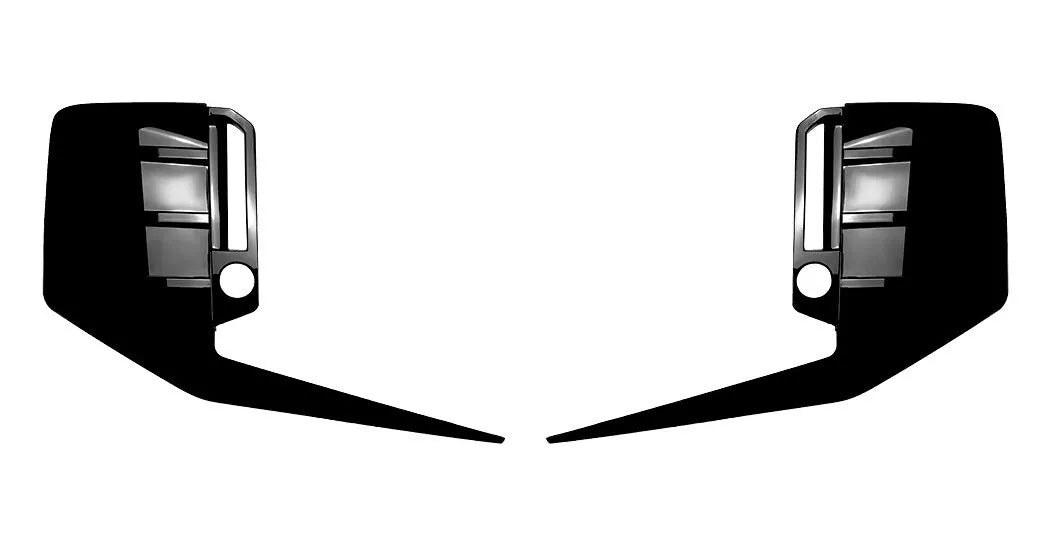 BMW M2 G87 Rear Corner Diffuser Vents Kit 2023-2024 ABS Gloss Black