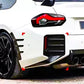 BMW M2 G87 Rear Corner Diffuser Vents Kit 2023-2024 ABS Gloss Black