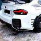 BMW M2 G87 Rear Corner Diffuser Vents Kit 2023-2024 ABS Gloss Black