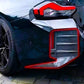 BMW M2 G87 Rear Corner Diffuser Vents Kit 2023-2024 ABS Gloss Black