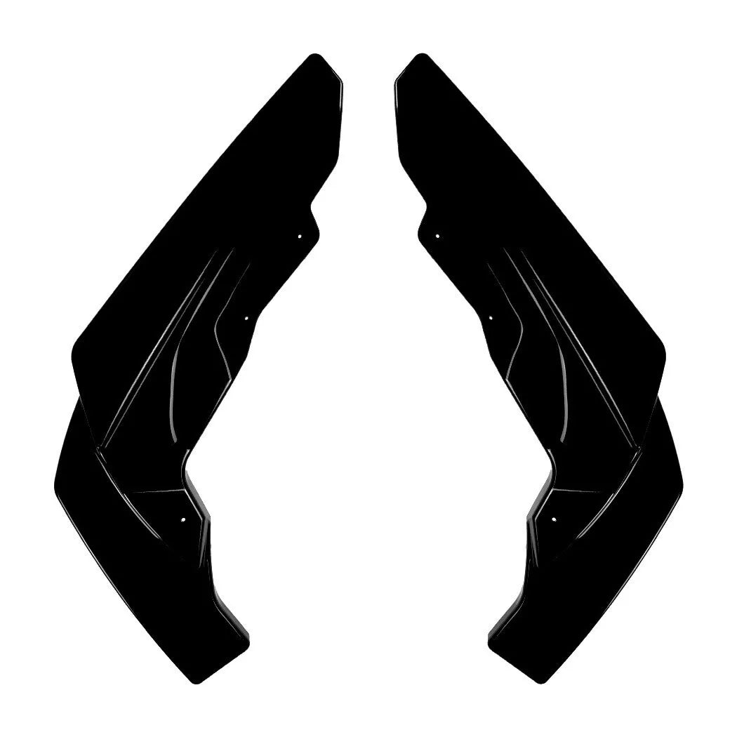 BMW M2 G87 Rear Corner Side Spats Diffuser Kit ABS Gloss Black