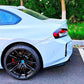 BMW M2 G87 Rear Corner Side Spats Diffuser Kit ABS Gloss Black