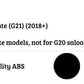 BMW 3 Series G21 Estate Rear Roof Spoiler Wing Kit ABS Gloss Black