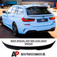 BMW 3 Series G21 Estate Rear Roof Spoiler Wing Kit ABS Gloss Black
