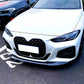 BMW 4 Series G22 G23 Front Splitter M Sport 2020-2024 ABS Gloss Black