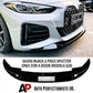 BMW 4 Series G26 Gran Coupe Front Splitter 20-24 ABS Gloss Black
