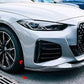 BMW 4 Series G26 Gran Coupe Front Splitter 20-24 ABS Gloss Black
