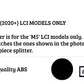 BMW M5 F90 LCI Front Splitter Wing Kit 2020-2024 ABS Gloss Black