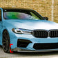 BMW M5 F90 LCI Front Splitter Wing Kit 2020-2024 ABS Gloss Black