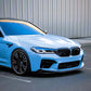 BMW M5 F90 LCI Front Splitter Wing Kit 2020-2024 ABS Gloss Black